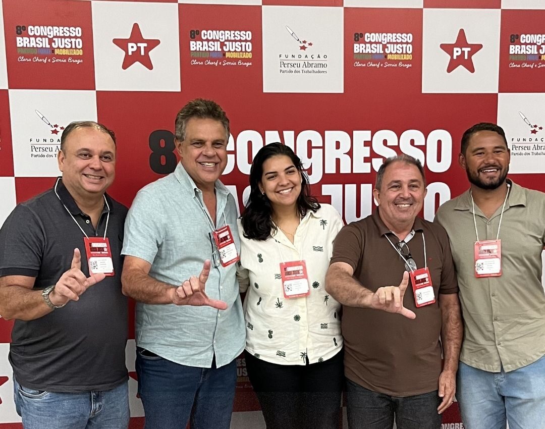 Cássia Ribeiro participa do 8º Congresso Nacional do Partido dos Trabalhadores